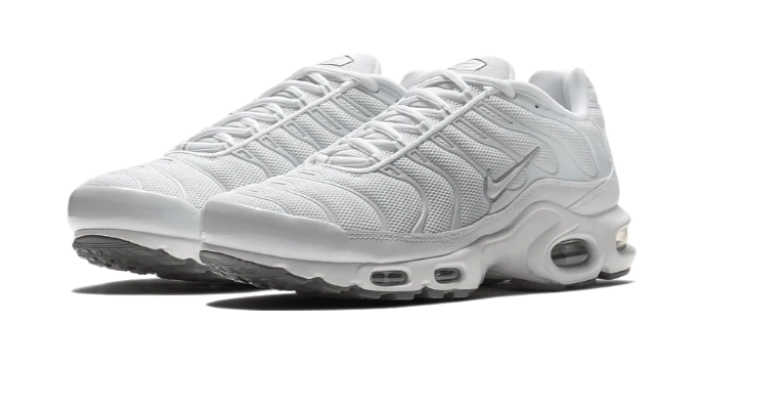 NIKE AIR MAX PLUS TN WHITE - BLANC