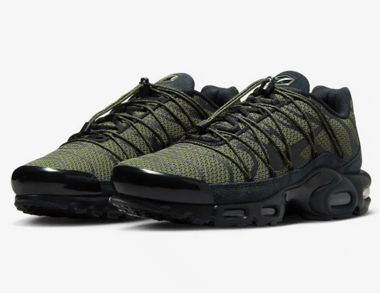 NIKE AIR PLUS MAX UTILITY MEDIUM OLIVE BLACK - Spéciale éditions