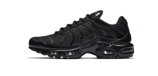 NIKE AIR MAX PLUS TRIPLE BLACK - NOIR