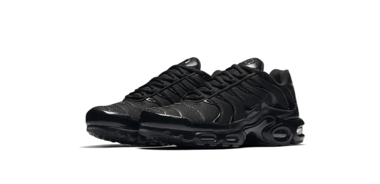 NIKE AIR MAX PLUS TRIPLE BLACK - NOIR